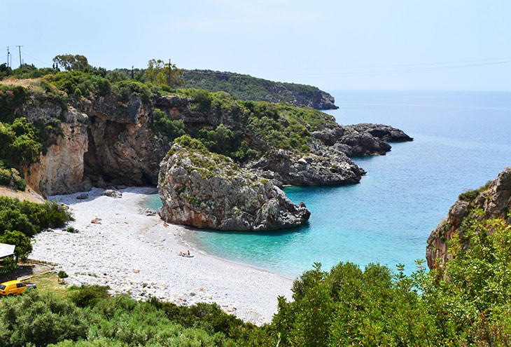 ТОП четыре пляжа материковой Греции 