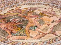 Захватывающая древняя мозаика обнаружена в Пафосе, Кипр