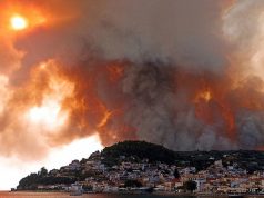 Ростуризм предупредил туристов о лесных пожарах в Греции