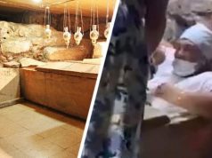 Российская туристка застряла в гробу Святого Лазаря на Кипре