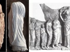 В Эпидавре раскопали античную статую женщины в хитоне