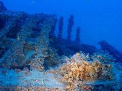 Загадочное кораблекрушение обнаружено у острова Китнос в Греции