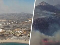 Печальный конец туризма: знаменитый курорт превратился в пепел, огонь пошёл на соседние
